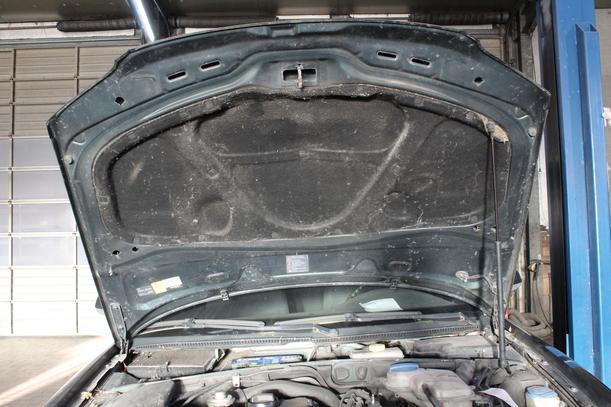 Foto: MOTORHAUBE eines VW Passat Variant 1.9 TDI Beauty
