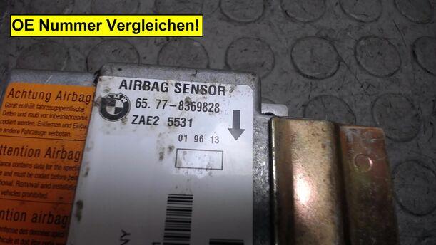 Foto: AIRBAGSTEUERGERÄT eines BMW 318i TS