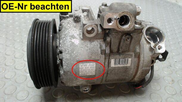 Foto: KOMPRESSOR KLIMAANLAGE eines VW Polo 1.4 Beauty