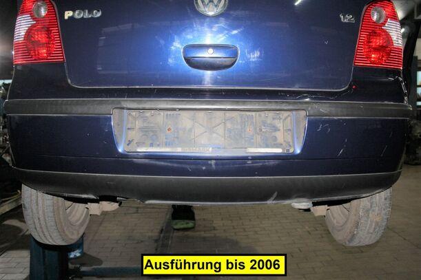 Foto: STOSSFÄNGER/ STOßSTANGE HINTEN eines VW Polo 1.2 TS
