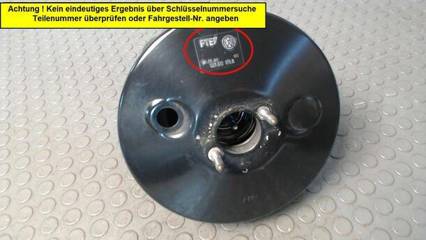 Foto: BREMSKRAFTVERSTÄRKER eines VW Polo 1.2 TS
