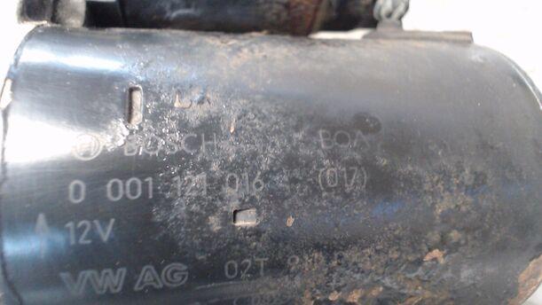 Foto: ANLASSER / STARTER  BOSCH eines VW Polo 1.2 TS
