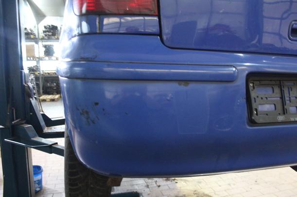 Foto: STOSSFÄNGER/ STOßSTANGE HINTEN eines VW Polo TS