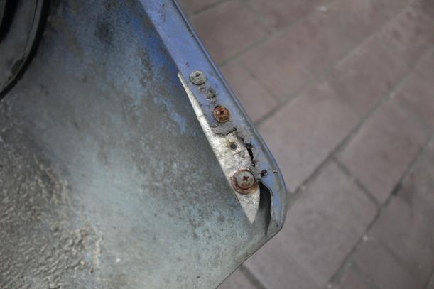 Foto: STOSSFÄNGER/ STOßSTANGE HINTEN eines VW Polo TS