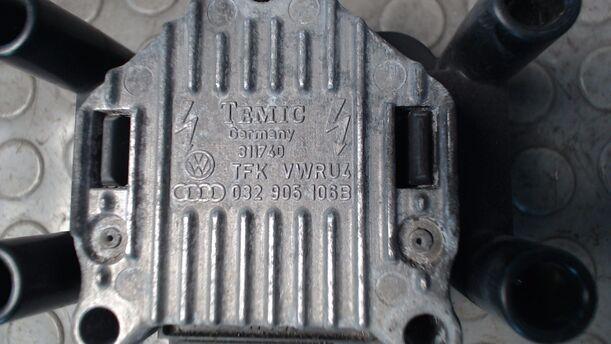 Foto: ZÜNDSPULE TEMIC (ORGINAL) eines VW Polo TS