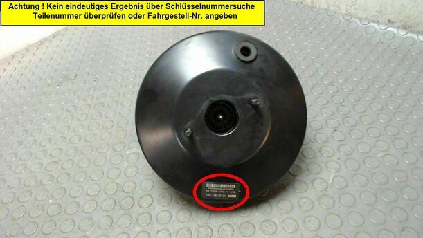 Foto: BREMSKRAFTVERSTÄRKER eines Ford Fusion 1.4 TS