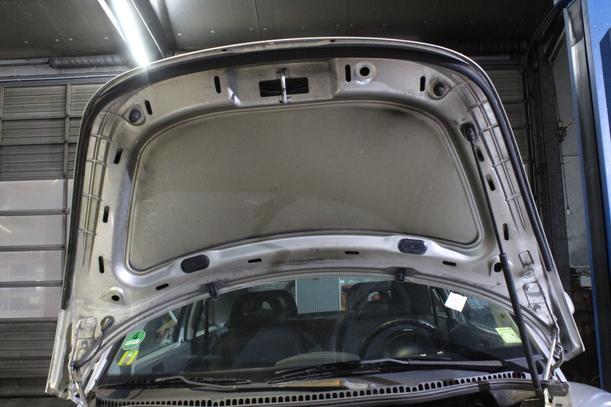 Foto: MOTORHAUBE eines VW New Beetle 2.0 TS
