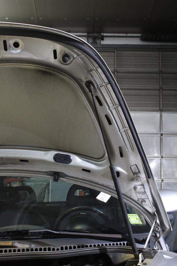 Foto: MOTORHAUBE eines VW New Beetle 2.0 TS