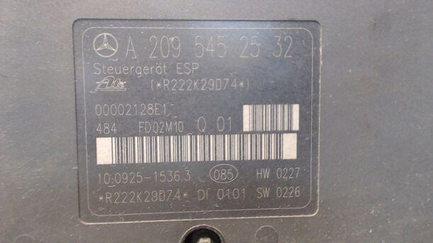 Foto: HAUPTBREMSAGGREGAT ABS eines Mercedes-Benz C 220 T CDI TS