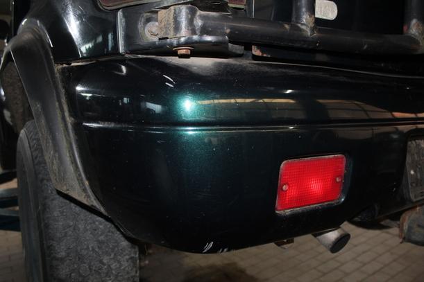 Foto: STOSSFÄNGER/ STOßSTANGE HINTEN eines Kia Sportage TS