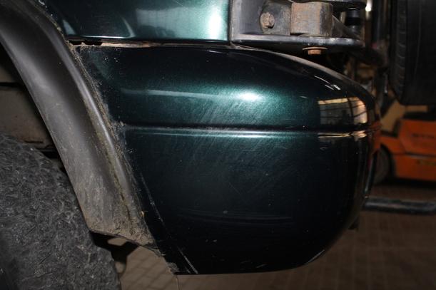 Foto: STOSSFÄNGER/ STOßSTANGE HINTEN eines Kia Sportage TS