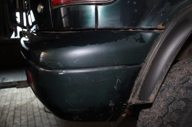 Foto: STOSSFÄNGER/ STOßSTANGE HINTEN eines Kia Sportage TS