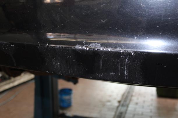 Foto: STOSSFÄNGER / STOßSTANGE HINTEN eines Mercedes-Benz A 140 TS