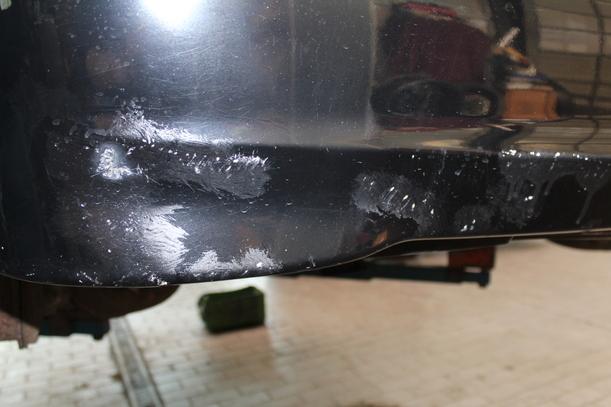 Foto: STOSSFÄNGER / STOßSTANGE HINTEN eines Mercedes-Benz A 140 TS