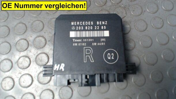 Foto: TÜRSTEUERGERÄT HINTEN RECHTS eines Mercedes-Benz C 220 T CDI TS