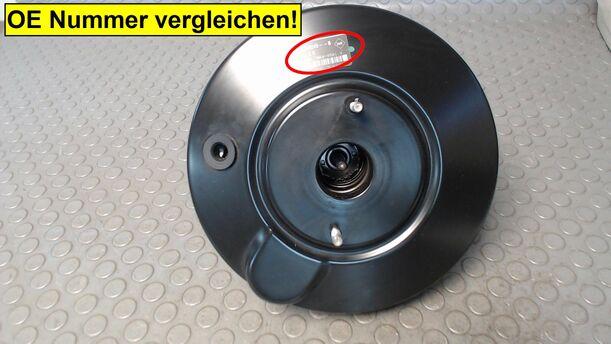 Foto: BREMSKRAFTVERSTÄRKER eines Renault Modus 1.2 16V TS