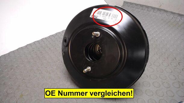 Foto: BREMSKRAFTVERSTÄRKER eines Mercedes-Benz A 150 TS