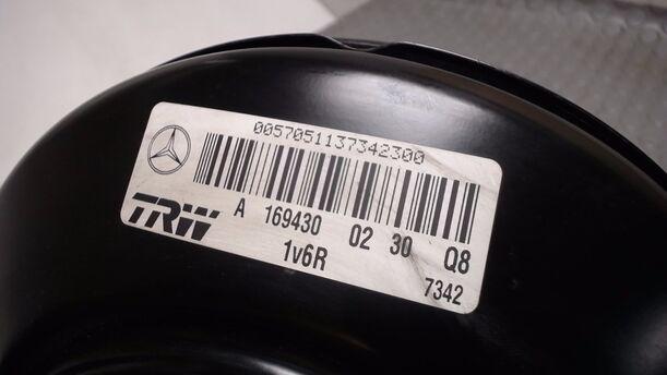 Foto: BREMSKRAFTVERSTÄRKER eines Mercedes-Benz A 150 TS