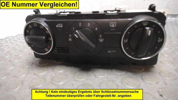 Foto: HEIZUNGSBETÄTIGUNG eines Mercedes-Benz A 150 TS