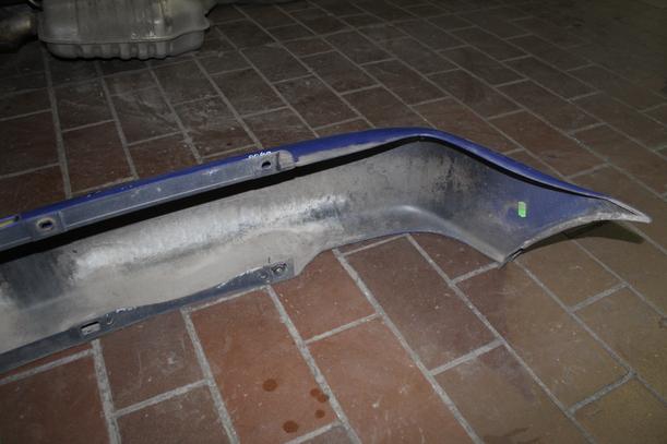Foto: STOSSFÄNGER/ STOßSTANGE OBERTEIL HINTEN eines VW Polo 45 TS