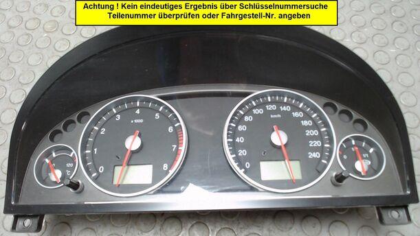 Foto: TACHOEINHEIT / KOMBIINSTRUMENT eines Ford Mondeo 3.0 Turnier V6 255 592/Z24