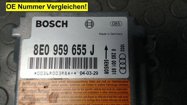 Foto: STEUERGERÄT AIRBAG eines Audi A4 Avant 2.5 TDI quattro TS