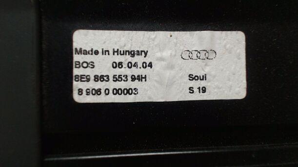 Foto: LADERAUMABDECKUNG eines Audi A4 Avant 2.5 TDI quattro TS