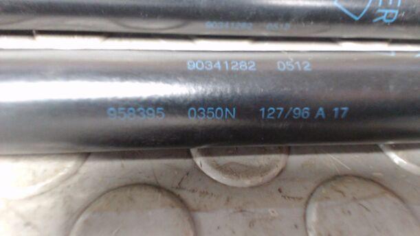 Foto: HECKKLAPPENDÄMPFERPAAR eines Opel Astra 255 592/Z24