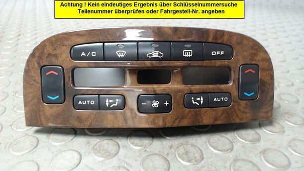 Foto: HEIZUNGSBETÄTIGUNG eines Peugeot 607 HDI 135 TS