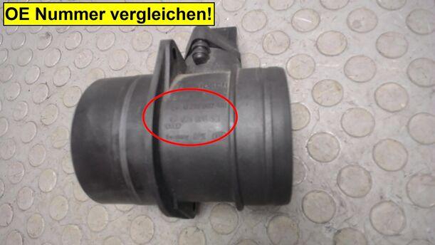 Foto: LUFTMASSENMESSER BOSCH eines Skoda Superb 2.0 TDI PD GL