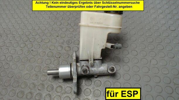 Foto: HAUPTBREMSZYLINDER eines Opel Signum 2.2 Highline