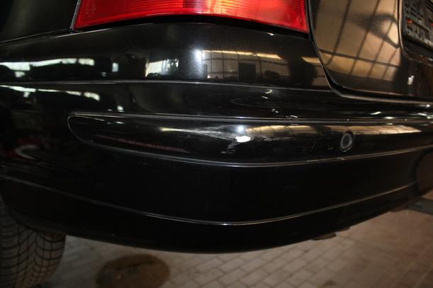 Foto: STOSSFÄNGER/ STOßSTANGE HINTEN ( T-MODELL ) eines Mercedes-Benz C 220 T CDI GTI