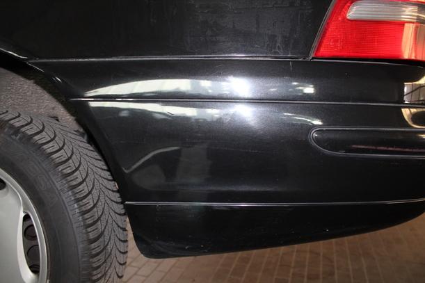 Foto: STOSSFÄNGER/ STOßSTANGE HINTEN ( T-MODELL ) eines Mercedes-Benz C 220 T CDI GTI