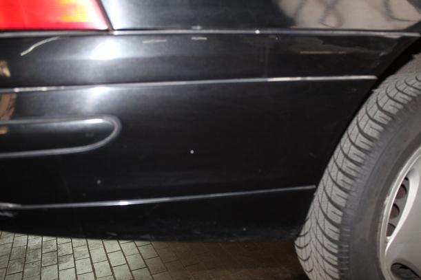 Foto: STOSSFÄNGER/ STOßSTANGE HINTEN ( T-MODELL ) eines Mercedes-Benz C 220 T CDI GTI