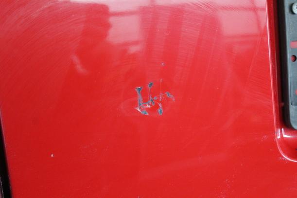 Foto: HECKKLAPPE/ HECKDECKEL UNTEN eines Citroen C2 1.1 GTI