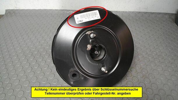 Foto: BREMSKRAFTVERSTÄRKER eines Citroen C2 1.1 GTI