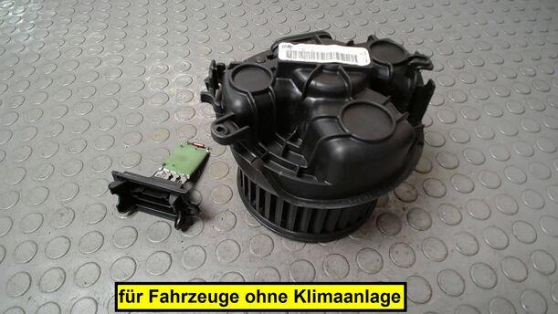 Foto: HEIZUNGSGEBLÄSE eines Citroen C2 1.1 GTI