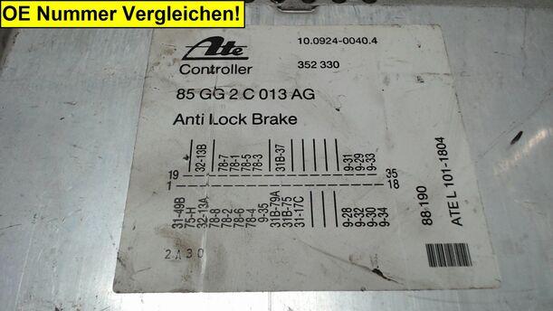 Foto: ABS STEUERGERÄT eines Ford Sierra Turnier CL