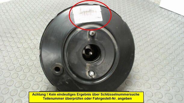 Foto: BREMSKRAFTVERSTÄRKER eines Citroen C2 1.1 Highline