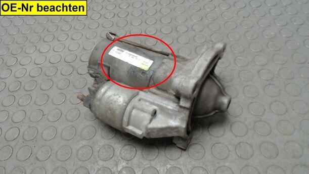 Foto: ANLASSER / STARTER VALEO eines Citroen C2 1.1 Highline