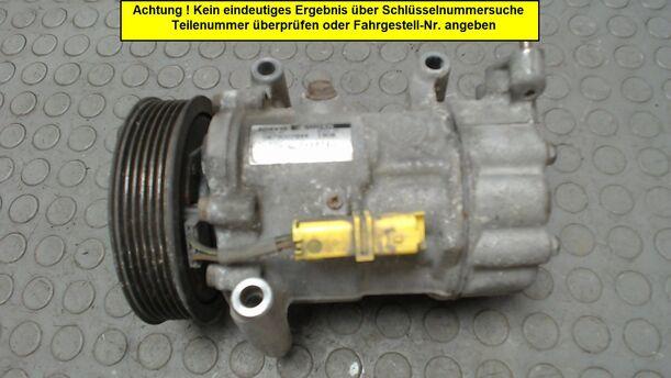 Foto: KLIMAKOMPRESSOR eines Citroen C2 1.1 Highline