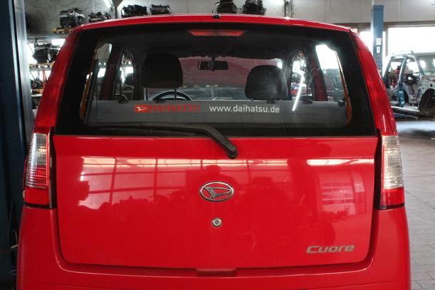 Foto: HECKDECKEL / HECKKLAPPE eines Daihatsu Cuore 1.0 Automatik GTI