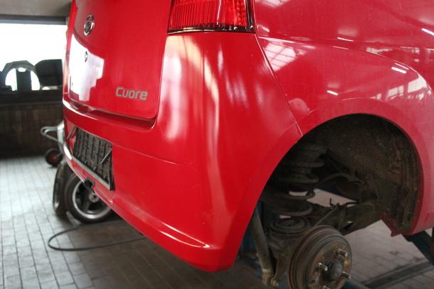 Foto: STOSSSTANGE / STOSSFÄNGER HINTEN eines Daihatsu Cuore 1.0 Automatik GTI