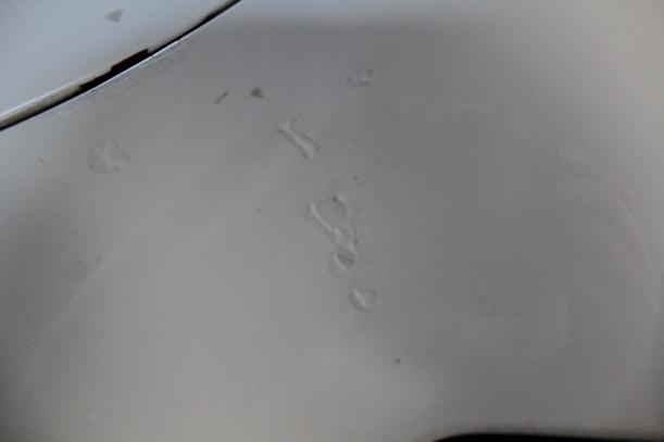 Foto: STOSSFÄNGER / STOßSTANGE HINTEN  ( VOR FACELIFT ) eines VW Polo 1.4 Fun