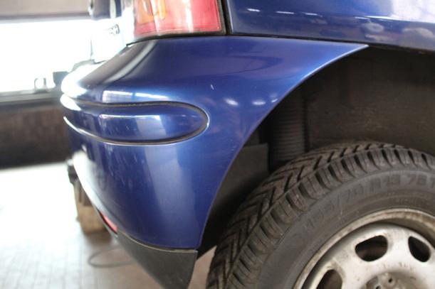 Foto: STOSSSTANGE / STOSSFÄNGER HINTEN ( AB 2000 ) eines Seat Arosa 1.4 SX
