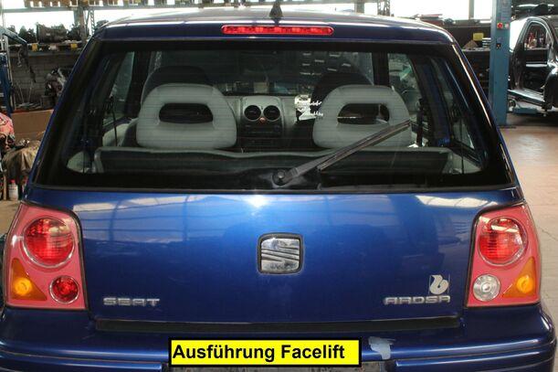 Foto: HECKKLAPPE / HECKDECKEL (Facelift) eines Seat Arosa 1.4 SX