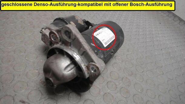 Foto: ANLASSER / STARTER DENSO eines Seat Arosa 1.4 SX