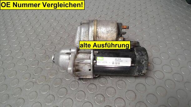 Foto: ANLASSER / STARTER VALEO eines Opel Meriva 1.6 16V Comfort