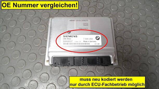 Foto: STEUERGERÄT EINSPRITZUNG eines BMW 320i touring SX