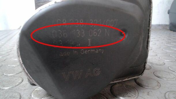 Foto: DROSSELKLAPPENSTUTZEN eines VW Polo 1.2 SX